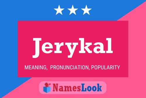 ملصق اسم Jerykal