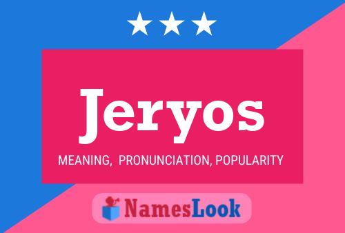 ملصق اسم Jeryos