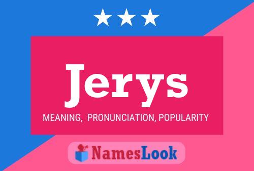 ملصق اسم Jerys