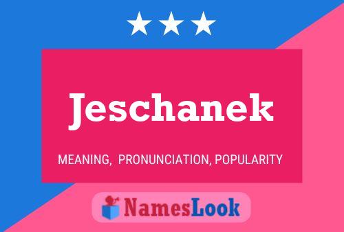 ملصق اسم Jeschanek