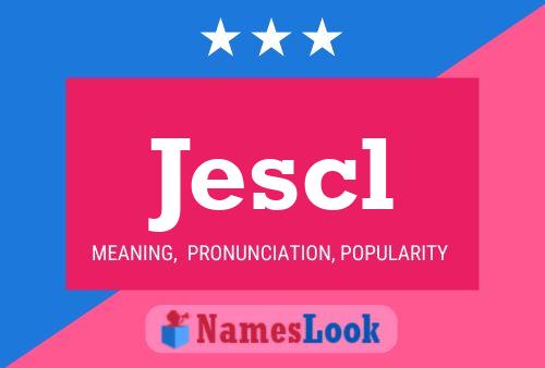 ملصق اسم Jescl