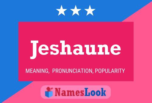 ملصق اسم Jeshaune