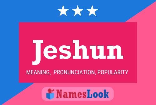 ملصق اسم Jeshun