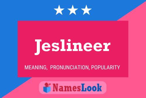 ملصق اسم Jeslineer