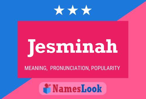 ملصق اسم Jesminah