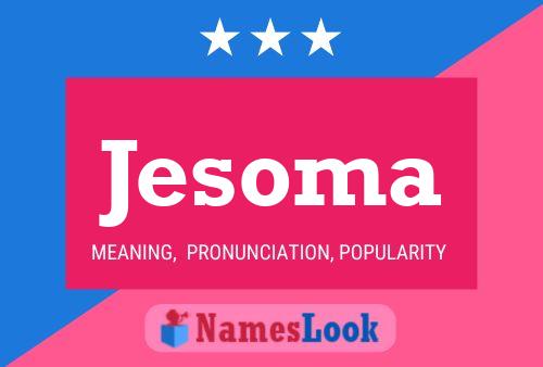 ملصق اسم Jesoma