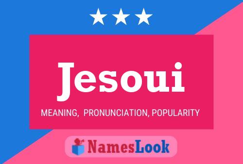 ملصق اسم Jesoui