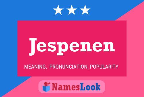 ملصق اسم Jespenen