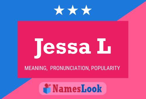 ملصق اسم Jessa L