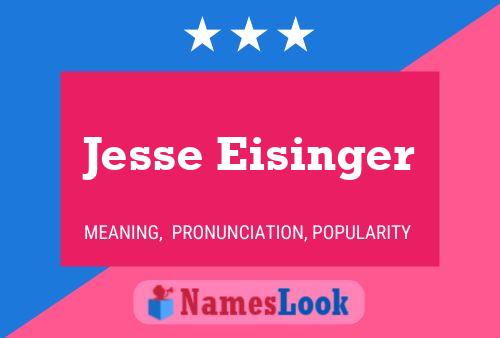 ملصق اسم Jesse Eisinger