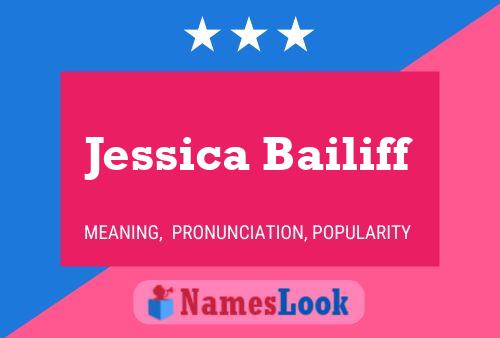 ملصق اسم Jessica Bailiff