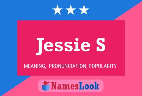 ملصق اسم Jessie S