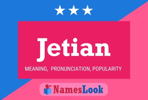 ملصق اسم Jetian