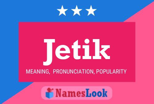 ملصق اسم Jetik