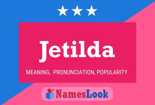 ملصق اسم Jetilda