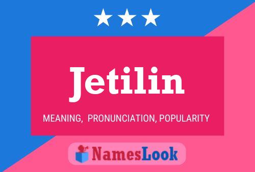 ملصق اسم Jetilin