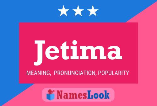 ملصق اسم Jetima