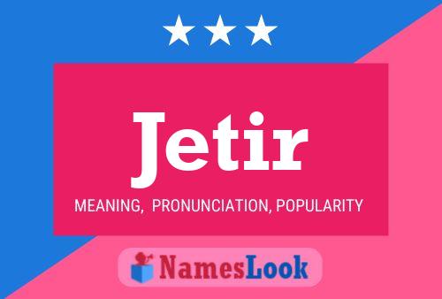 ملصق اسم Jetir