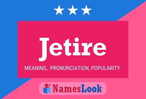 ملصق اسم Jetire