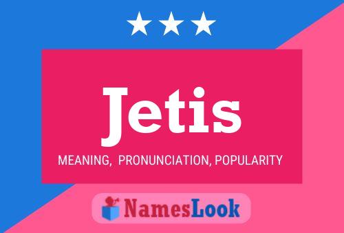 ملصق اسم Jetis