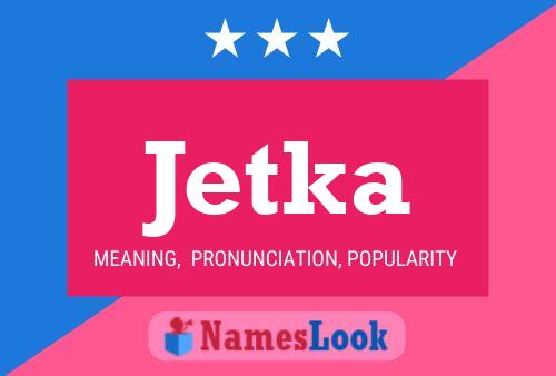 ملصق اسم Jetka