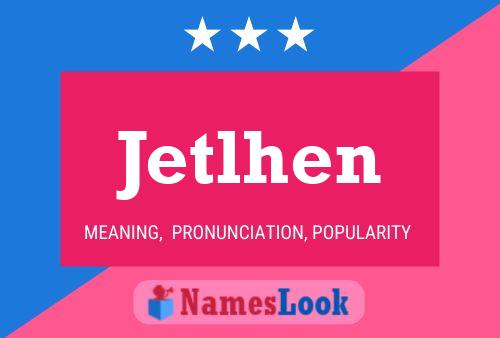 ملصق اسم Jetlhen