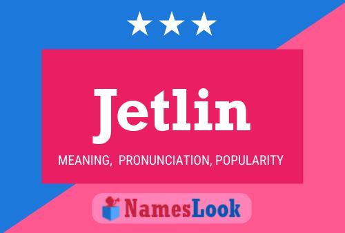 ملصق اسم Jetlin