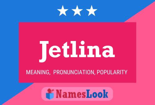 ملصق اسم Jetlina