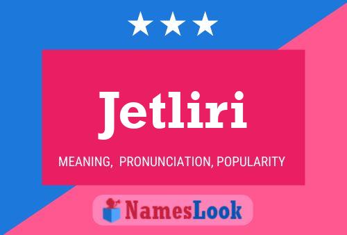 ملصق اسم Jetliri