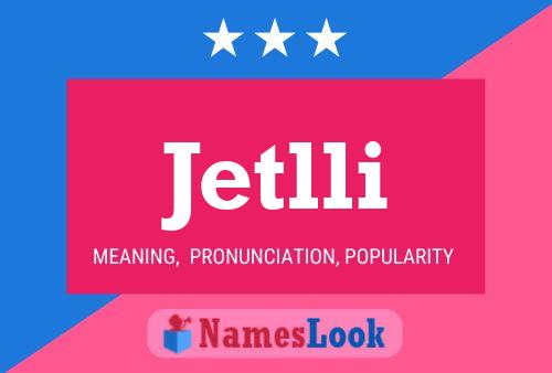 ملصق اسم Jetlli