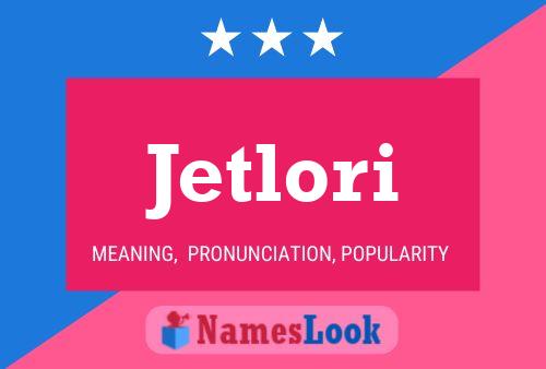 ملصق اسم Jetlori