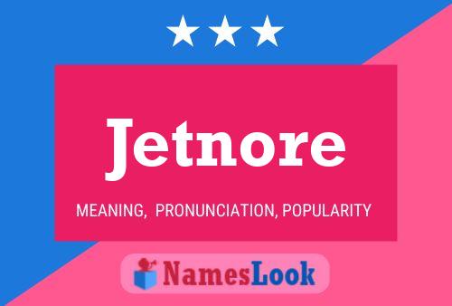 ملصق اسم Jetnore