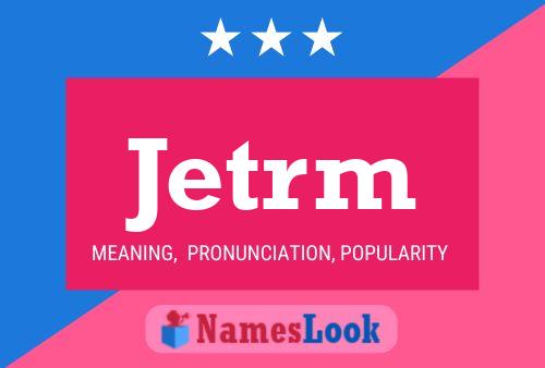 ملصق اسم Jetrm