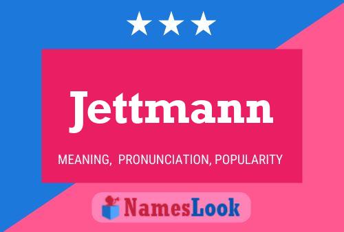 ملصق اسم Jettmann