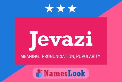 ملصق اسم Jevazi