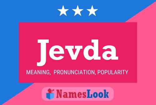 ملصق اسم Jevda