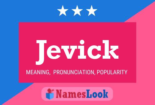 ملصق اسم Jevick