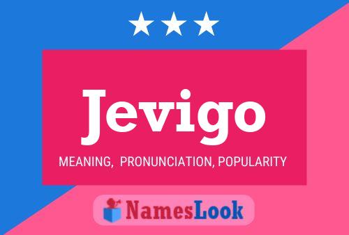 ملصق اسم Jevigo