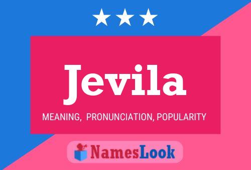 ملصق اسم Jevila