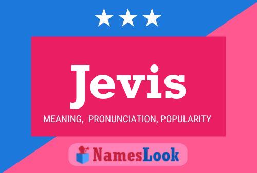 ملصق اسم Jevis