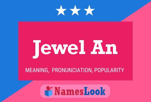 ملصق اسم Jewel An