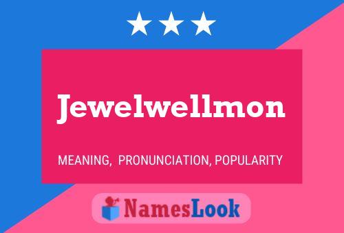 ملصق اسم Jewelwellmon