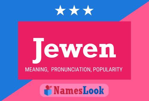 ملصق اسم Jewen