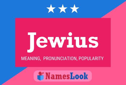 ملصق اسم Jewius