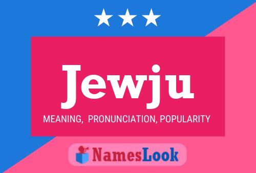 ملصق اسم Jewju