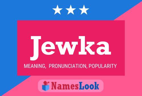 ملصق اسم Jewka