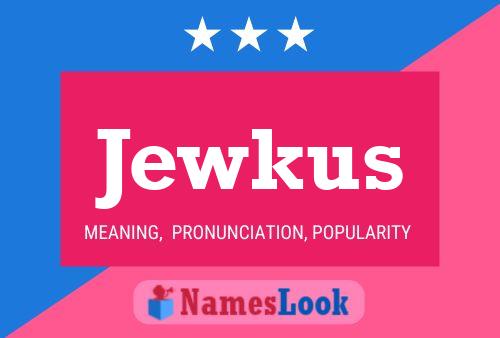 ملصق اسم Jewkus