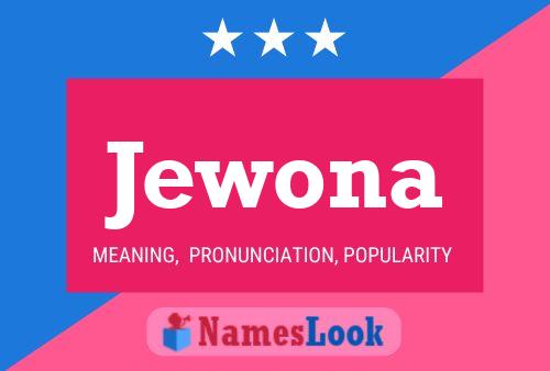 ملصق اسم Jewona