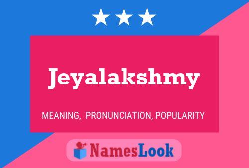 ملصق اسم Jeyalakshmy