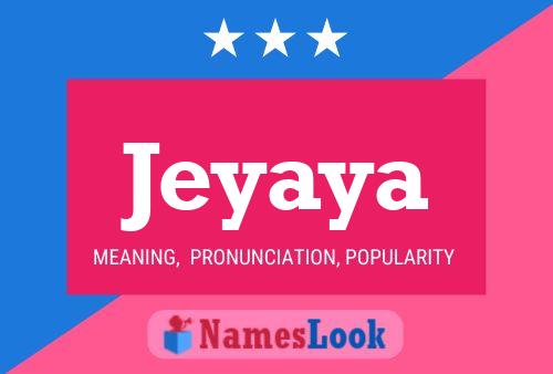 ملصق اسم Jeyaya